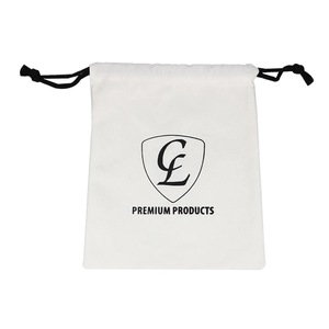 Sacchetto Regalo in Cotone Rosa con Logo Personalizzato, Piccola Borsa con Cordoncino per Gioielli - Product Image 5