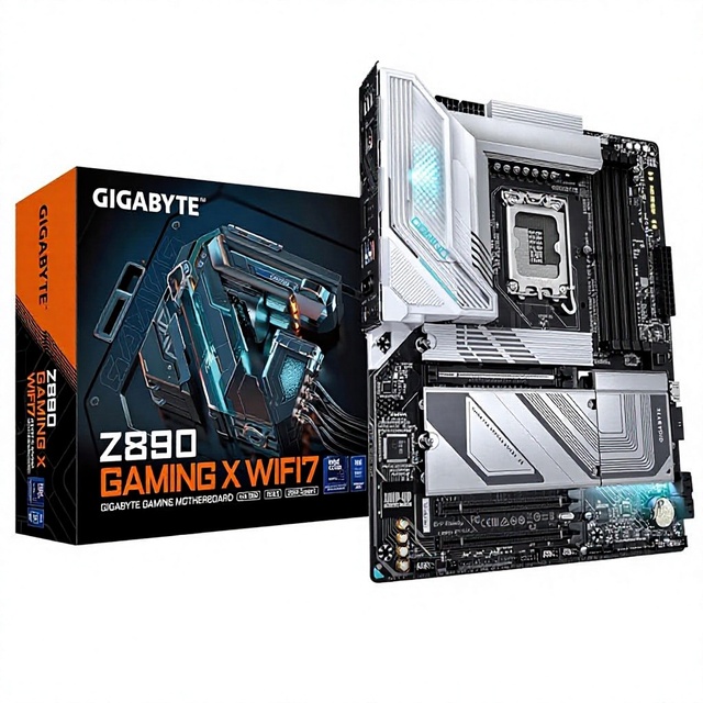 New Gigabyte Intel Z890 Gaming X WiFi 7 Motherboard (LGA 1851/4xDDR5/USB4 Type-C//DP/M.2 2.5GbE)