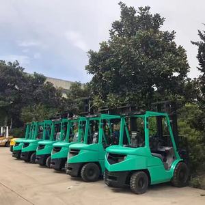รถยกพาเลทมือสอง 2.5/3/3.5/5/7/8/10 ตัน เครื่องยนต์ดีเซลญี่ปุ่น MITSUBISHI TCM KOMATSU พร้อมอุปกรณ์เสริม Triple Master Side Shift Stacker - Product Image 2