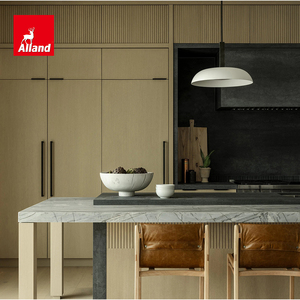 Allandgroup - Mueble de Cocina de Madera Real Norteamericana con Diseño de Listones, Personalizado y de Lujo, con Accesorios - Product Image 3