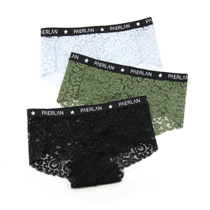 Paerlan ODM & tùy chỉnh chất lượng cao rất sexy cô gái trẻ ưa thích phụ nữ thoáng khí ren trong suốt quần lót - Product Image 6