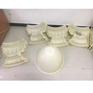 แม่พิมพ์กระถางต้นไม้คอนกรีตพลาสติกสำหรับสวน - Product Image 5