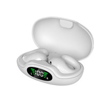 Écouteurs sportifs à clip non-conducteurs osseux les plus vendus, faible latence, étanches IPX5, commande vocale, chargement Type-C 5.3, confidentialité garantie