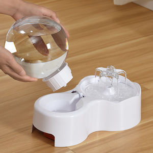 Fuente de agua automática para gatos con <span class=keywords><strong>grifo</strong></span>, dispensador de agua para perros con filtro transparente, <span class=keywords><strong>bebedero</strong></span> con Sensor para mascotas, Alimentador automático para beber - Product Image 2