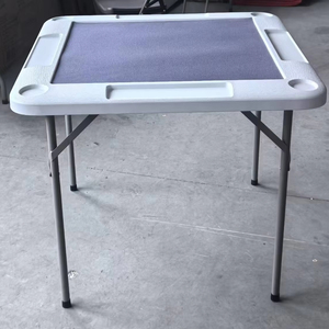 Table de <span class=keywords><strong>dominos</strong></span> moderne portable en métal noir et plastique pour l'ameublement extérieur dans <span class=keywords><strong>les</strong></span> parcs, <span class=keywords><strong>les</strong></span> hôtels, <span class=keywords><strong>les</strong></span> salles, <span class=keywords><strong>les</strong></span> ateliers, <span class=keywords><strong>les</strong></span> entrepôts - Product Image 1