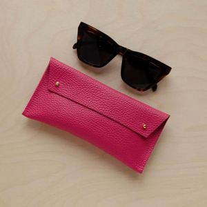 Wholesale PU Litchi Pattern Sunglasses Storage Bag Pressure-Resistant Glasses Case & Sunglasses Watch Holder - Product Image 4
