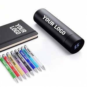 Bolígrafos Metálicos Promocionales Personalizables con Bajo MOQ, Bolígrafos Económicos para Negocios, Ancho de Escritura de 1.0 mm, Logotipo Grabado Personalizado, Regalo - Product Image 1