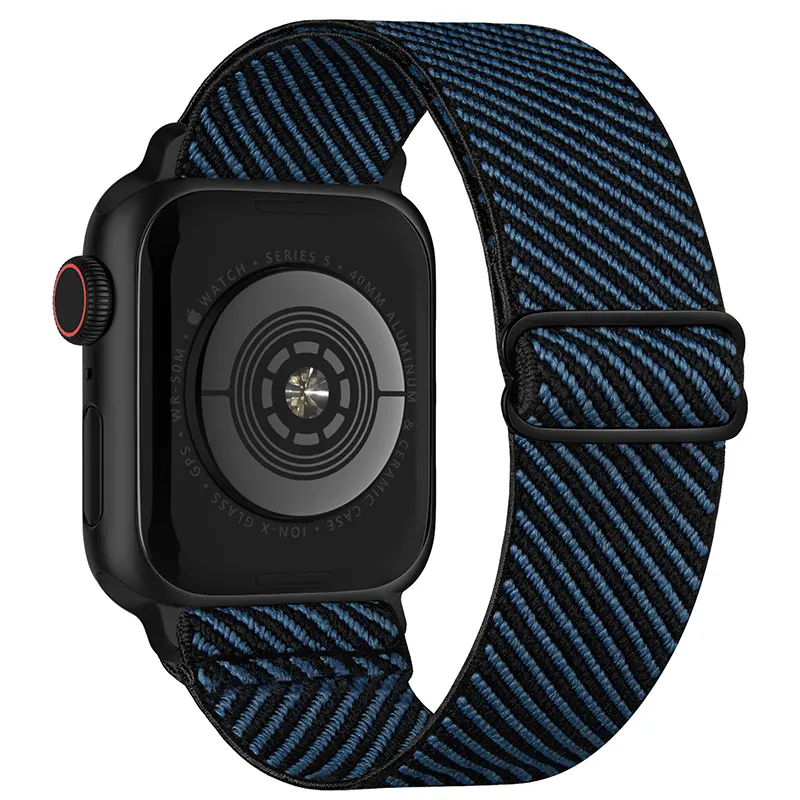 Ремешок из эластичной ткани, плетеный нейлоновый ремешок для часов Apple Watch 7 i Watch Ultra Band