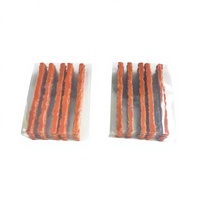 Lot de 50 mèches de réparation professionnelles en caoutchouc pour pneus tubeless – Idéal pour l'entretien et la réparation de voitures, camions, motos, VUS – Outil de garage et atelier – Pièce de rechange