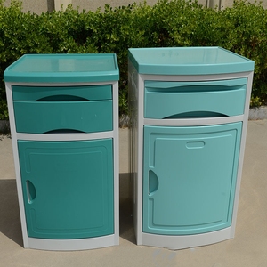 Armoire de chevet mobile en plastique ABS bon marché, table de chevet médicale pour hôpital - Product Image 2