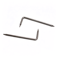 Kunci Torx Tipe L T6 T8 T10 10mm 15mm 20mm  Pin Drive Slim Shaft Long Arm Alat Pembongkaran Keamanan