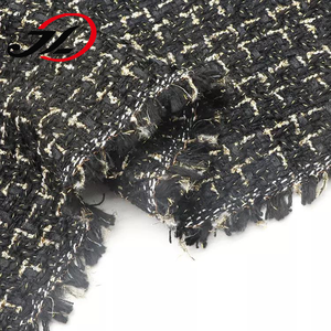 Vải len dệt kẻ ô kim loại nhiều màu sắc, nhuộm sợi, chất liệu tweed, đang được bán chạy cho may mặc - Product Image 2