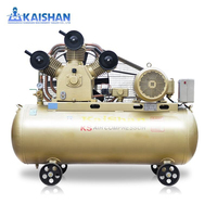 Compresor de Aire de Tornillo Sin Aceite Kaishan, Refrigerado por Aire, Estacionario, Alimentado por CA, 7.5KW 10HP, con Motor de Control PLC y Rodamiento, 110/220/380V