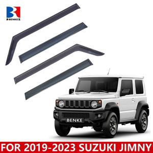 Déflecteur de vitre latérale de porte de voiture pour SUZUKI JIMNY 2019-2023, pare-soleil et pare-pluie, accessoires extérieurs - Product Image 2
