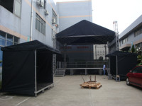 Estructura de Acero Galvanizado para Altavoces, Soporte de Truss con Manivela, Estructura de Aluminio para Exteriores para Sistemas Line Array