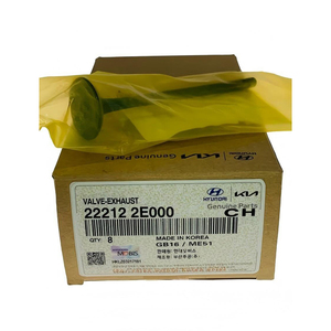 Válvulas de motor de <span class=keywords><strong>precio</strong></span> de fábrica 222122B000 222122B000 válvula de escape de admisión personalizada de motor automático 22212 válvula de escape para coche coreano - Product Image 1