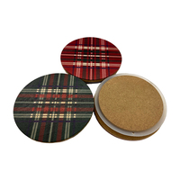 Logotipo personalizado Bonito Tapa de madera maciza para tapa de vidrio Tapa de vela