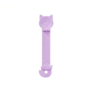 Fabricante al por mayor Portable <span class=keywords><strong>Pet</strong></span> <span class=keywords><strong>Cat</strong></span>-Bar Strip Feeder Snack Feeder Plastic <span class=keywords><strong>Cat</strong></span> Strip Squeeze Dispensador de cuchara para gatos - Product Image 6