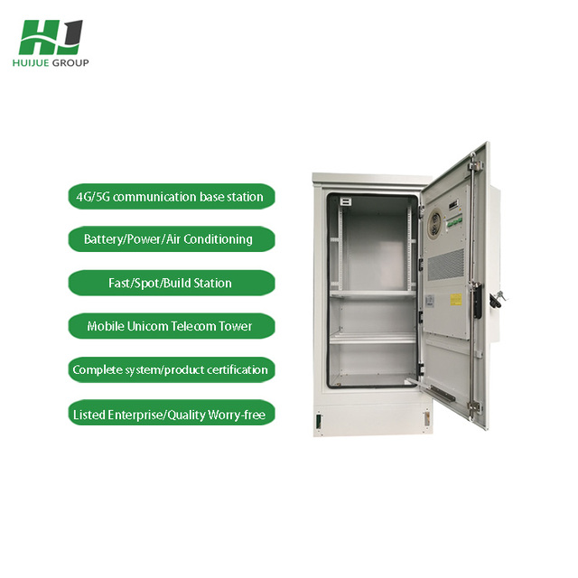 Outdoor 19 Inch 40U Stainless Steel & Aluminum Alloy Telecom Equipment Cabinet Rack Enclosure IP65/66 Waterproof Dustproof