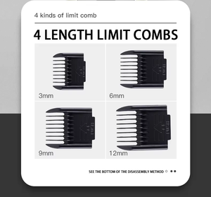 Vente en gros de tondeuses portables pour couper les cheveux des chiens, ensemble de ciseaux électriques de toilettage pour animaux de compagnie avec affichage <span class=keywords><strong>rechargeable</strong></span> à la machine - Product Image 5