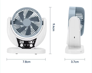 Ventilateur solaire sur pied, neuf, classe A, nouvelle arrivée, emballage couleur, pour énergie solaire - Product Image 1