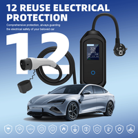Chargeur de véhicule électrique portable GDON 11KW GB de niveau 2 à charge rapide pour la maison, station de charge intelligente pour véhicules électriques