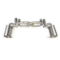 Sistem Knalpot Catback Valvetronic Langsung dari Pabrik untuk Porsche 996.2 3.4 3.6 2002-2005 Muffler Performa Tinggi 1:1 OEM Fitment