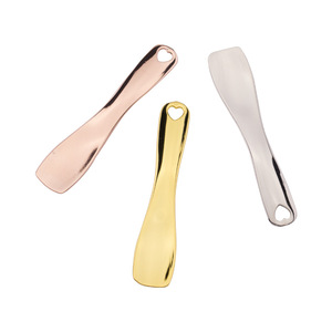 Heart Hollow Stainless Steel Cosmetic Spatula <b>Mini</b> Facial Cream Scoop Eye Cream Applicator Makeup Tool - Product Image 4