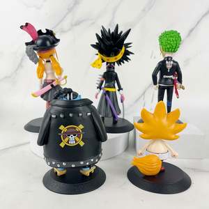 รุ่น Q WCF vol. 2ละครอิดิชั่นแดง luffy Sanji Zoro Uta อนิเมะ luffy <span class=keywords><strong>Chopper</strong></span> PVC - Product Image 2