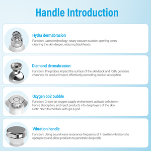Vertical Pro 9in1 Oxygen Co2 Bubble Wet & Dry Dermabrasion Hydro Spray Hydra Jetpeel Facial Machine - Product Image 5