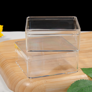 Contenitore angolare trasparente 8.5cm X 3.5cm per gioielli con perline per caramelle per zucchero Snack - Product Image 5