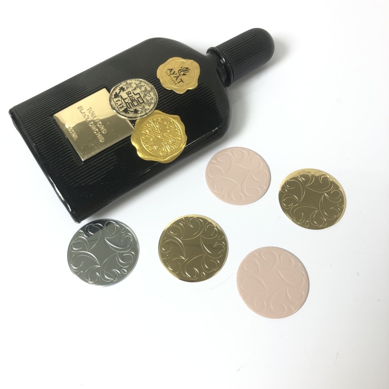 3d stickers for candle vessel