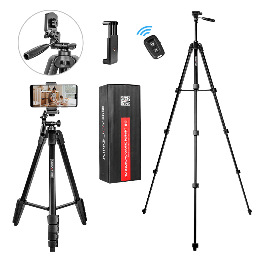 Tripod ringan untuk perjalanan, Tripod aksesori kamera profesional profesional dudukan foto layanan Oem