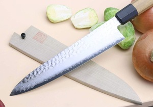 Cuchillo <span class=keywords><strong>de</strong></span> Sushi <span class=keywords><strong>de</strong></span> Damasco japonés <span class=keywords><strong>de</strong></span> alta calidad, sashimi <span class=keywords><strong>de</strong></span> cocina con <span class=keywords><strong>protector</strong></span> <span class=keywords><strong>de</strong></span> hoja <span class=keywords><strong>de</strong></span> <span class=keywords><strong>madera</strong></span> y funda - Product Image 3