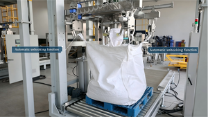 Machine <span class=keywords><strong>de</strong></span> remplissage semi-automatique pour poudre d'assaisonnement en sacs <span class=keywords><strong>de</strong></span> 500-2000 kg, machine <span class=keywords><strong>de</strong></span> pesage et <span class=keywords><strong>de</strong></span> remplissage pour sacs FIBC Jumbo - Product Image 2
