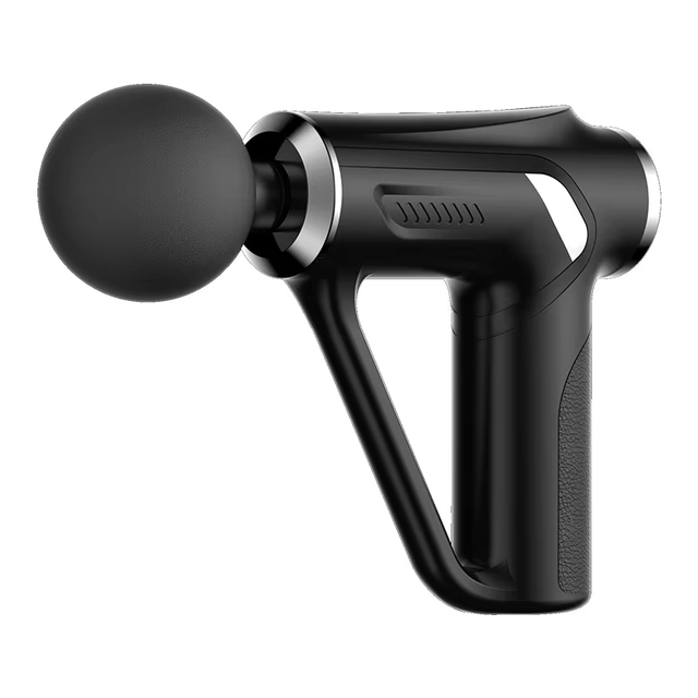 New Triangle Mini Facial Body Massage Gun LCD Display Portable Percussion Massager Brushless Motor USB Rechargeable 5 Massage