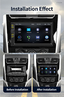 Autoradio BQCC 7 pouces double DIN IPS MP5 avec CarPlay sans fil, Android, FM, Mirrorlink, lecteur multimédia vidéo, Bluetooth, écran de voiture