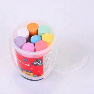 Craie de gypse sans poussière pour art mural extérieur, non toxique, épaisse, géante, pour trottoir, tableau noir, aire de jeux, rue, facilement lavable - Product Image 4