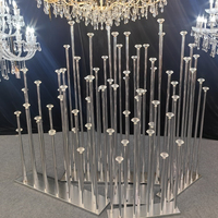 Lumière de décoration de mariage à 8 têtes / 10 têtes, LED romantique, chemin de marche, fond de scène, décoration lumineuse pour mariage, fête, décoration de la maison