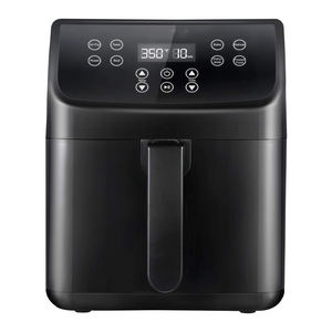 Freidora eléctrica de aire sin aceite, color negro mate, wifi, 1800W, Digital, con cesta antiadherente, 6 y 7 litros - Product Image 3