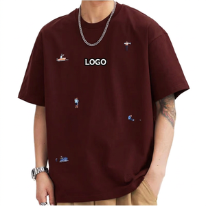 เสื้อยืดโอเวอร์ไซส์สีเขียวมะนาวสำหรับผู้ชาย ปักโลโก้ตามสั่ง ผ้าฝ้าย สตรีทแวร์ ทรงหลวม ขายส่ง ปี 2026 เป็นมิตรกับสิ่งแวดล้อม แห้งเร็ว ใส่สบาย - Product Image 4