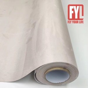 Housses de voiture en tissu suédé DIY pour canapé et bagages - Film autocollant imperméable de poids moyen - Product Image 1
