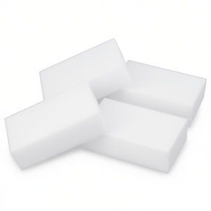 BRSTENMANN ฟองน้ำลบคำผิด 4 แพ็ค ฟองน้ำทำความสะอาดรูปสี่เหลี่ยมผืนผ้าสีขาวสำหรับใช้ในงานศิลปะและงานฝีมือ - Product Image 2