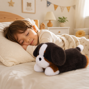 Peluche de Perrito Kawaii Suave, Cómodo para la Siesta en la Oficina, Adorable Peluche de Perro Acostado para Niños y Adultos, Regalo de Cumpleaños - Product Image 2