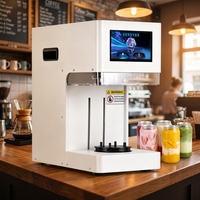 Machine de scellage automatique pour canettes de boissons et gobelets, idéale pour les canettes de thé aux bulles