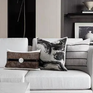 Funda de cojín moderna personalizada, conjunto de almohadas de alta calidad, decoración para el hogar, para sofá, venta al por mayor
