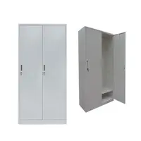 הלבשה/ארון ארון עבור משרד לבגדים תלויים 2 דלת בגדי פלדת ארון ריהוט חדר שינה בית ריהוט מודרני