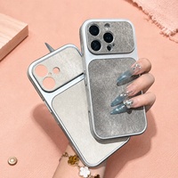 Coques de téléphone de luxe pour iPhones, motif denim, antichoc