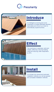 Bandera de Piscina Autoenrollable Water Crown – Retracción Segura para Niños, Diseñada para Villas de Lujo y Penthouses de Hoteles - Product Image 3