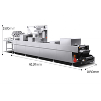 Dlz 320H Ceautomatische Lade Sealer Worst Vlees Voedsel Vacuüm Verpakkingsmachine Continue Thermovormende Lijn Voor Verpakking